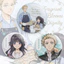 Hoa thơm nở hoa với bộ huy hiệu 3 món phẩm giá | Chân Anime 58mm | Bộ sưu tập Rintarou & Kaoruko