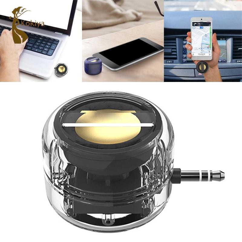 Kokiya electronicmall2017 3.5mm USB C Thiết bị Cắm vào Loa điện thoại Mini đa năng