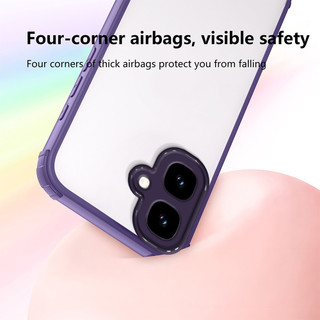 Infinix Smart 10 X6725 SMART 10 SMART10 POP10 POP 10 Đệm khí bốn góc trong suốt cao cấp bảo vệ vỏ mềm chống sốc Vỏ điện thoại QIHW