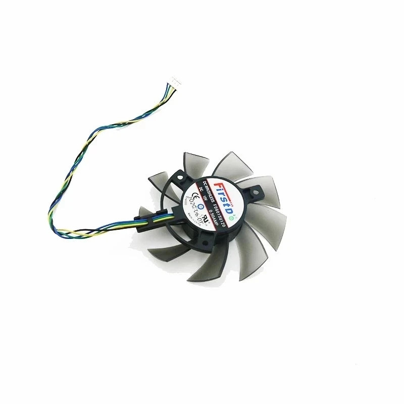 4pin 75Mm 0.50AMP DC12V T128015BU FD8015U12D Videokaart Vervaning Accessoire Quạt nóng Voor Asus Arez Ph RX550 2G Grafische