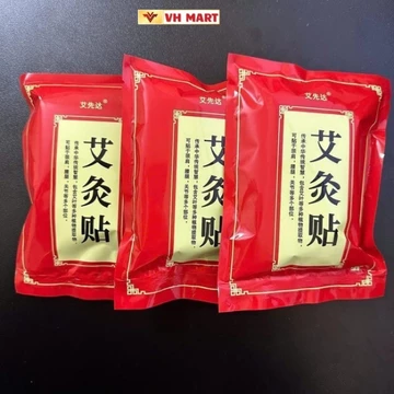 Combo 3 Túi 150 Miếng Cao Dán Ngải Cứu Đông Y Nội Địa Trung, Miếng Dán Ngải Cứu Giảm Đau Nhức Cơ Thể