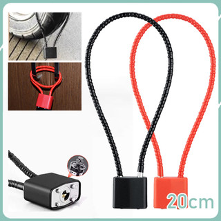 (Vận chuyển địa phương) Ổ khóa dây thép chắc chắn Ổ khóa mở rộng chống trộm cho cửa ra vào và tủ