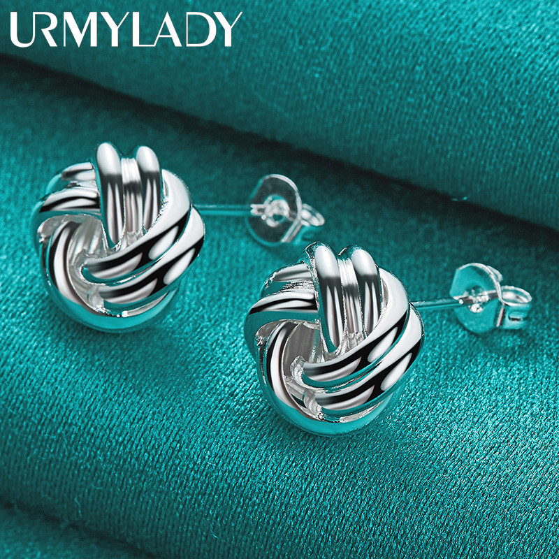 URMYLADY - Thắt lưng và bông tai nữ bạc sterling 925, phù hợp cưới hỏi