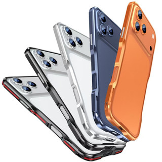 [JLK] Ốp điện thoại ốp lưng bảo vệ bằng nhôm 17ProMax cho iPhone 17 Pro Max 17Air Vỏ khung kim loại chống sốc