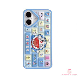 Ốp Lưng Cho Iphone 15 12 13 14 16 17 11 Pro Max Air XR X XS MAX 14 8 7 6 15 16 Plus SE 2020 Sáng Tạo Dễ Thương HelloKitty Doremon Entertainment 3D Bàn Phím