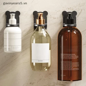 # gavin # Giá đựng bình sữa tắm đa năng Giá đỡ chai dầu gội có thể điều chỉnh Giá đỡ xà phòng cầm tay Móc treo tường Đấm miễn phí.