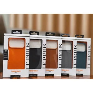 Ốp Lưng Da LE PRIUS Premium Leather Case MagSafe iPhone 17 Pro Max / 17 Pro