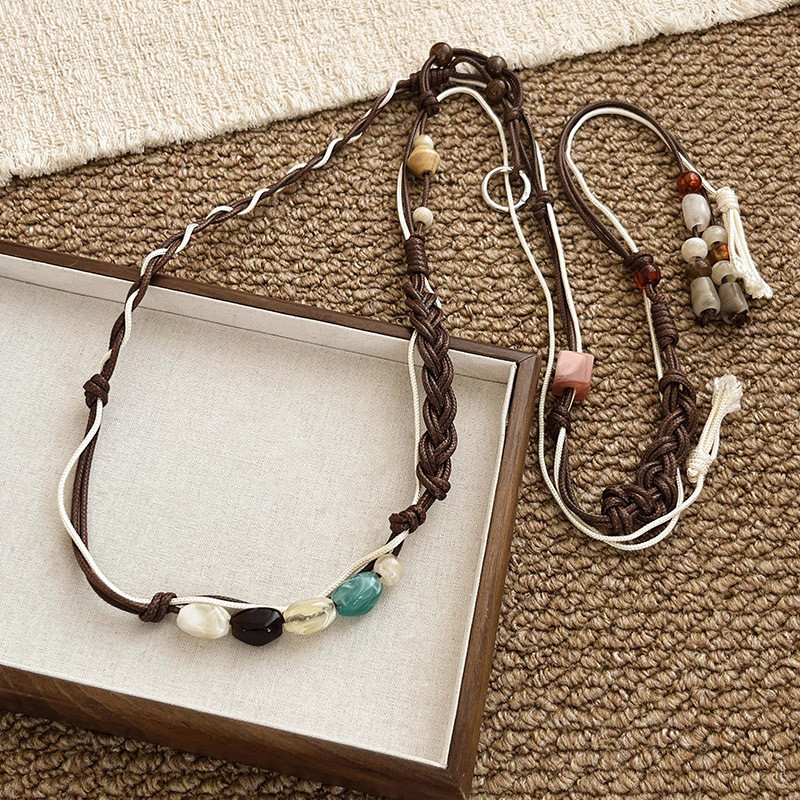 Dây thắt lưng bướm cao cấp 2026 Thắt lưng dệt tay phong cách dân tộc cổ điển Bohemian