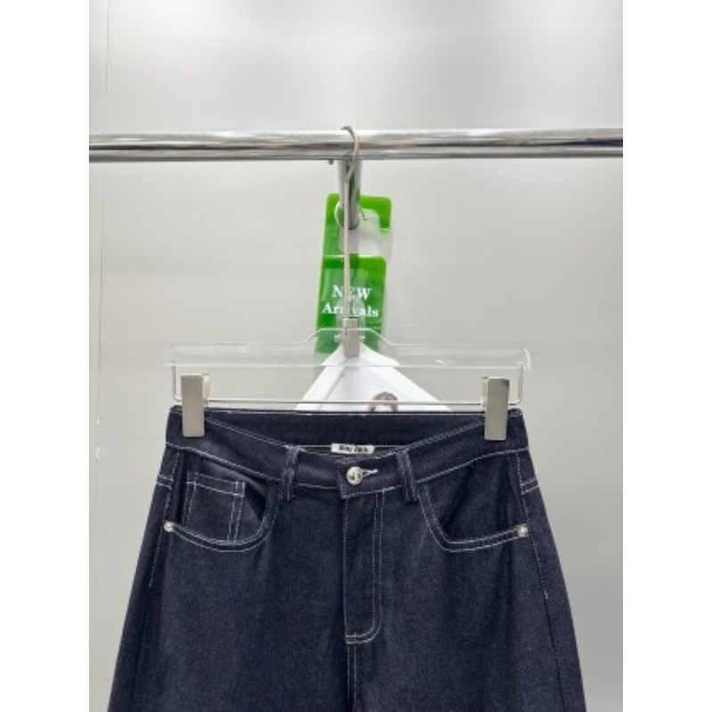 Quần jean Denim Capri viền cao cấp mới dành cho nữ