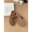 TT Phiên Bản Hàn Quốc Flip-Flops Nữ Mùa Hè Đế Phẳng Chống Trơn Trượt Giày Đi Biển Da Thật Thời Trang Flip-Flops