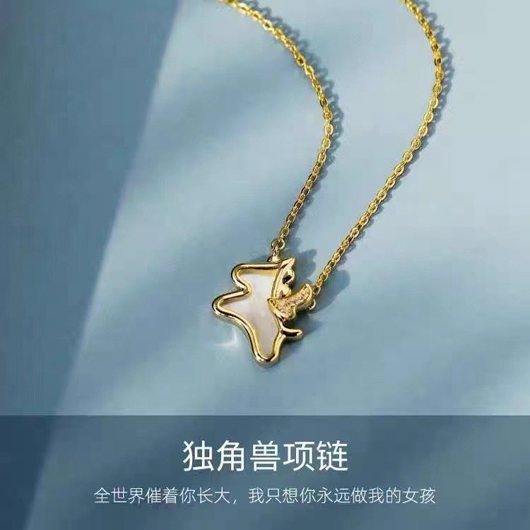 Vòng cổ kỳ lân ngọt ngào dễ thương và độc đáo
