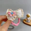 Mùa Xuân Phối Ren Cotton Nơ Tóc Dễ Thương Cho Bé Dây Buộc Tóc Bé Gái Không Làm Tổn Thương Tóc Bóng Đầu Dây Phụ Kiện Tóc FE3G