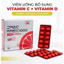 VIÊN UỐNG BỔ SUNG VITAMIN C+D 100MG EUNDAN HÀN QUỐC