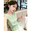 2026 Bộ đồ hai mảnh màu hồng phong cách Hàn Quốc Áo vest không tay có áo sơ mi mỏng Áo vest giảm tuổi mùa hè