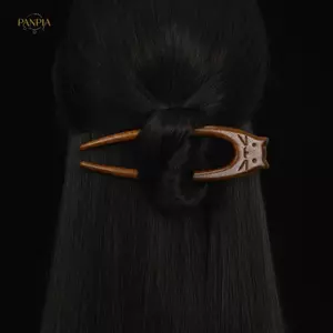 PNPIA- Phong Cách Trung Hoa Mèo Tóc Sti Gỗ Hình Chữ U Cho Nữ Bé Gái Hanfu Kẹp Tóc Mũ Phụ Kiện Tóc Đơn Giản Quà Tặng