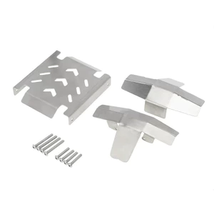 Tấm bảo vệ trục khung gầm bằng thép không gỉ cho xe bánh xích RC 1 / 10 trục SCX10 III AXI03007