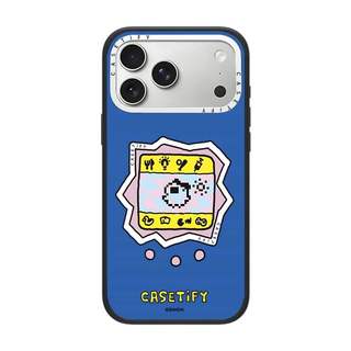 CASECASE X Nền Xanh Tamagotchi Ốp Lưng Máy Ảnh Trắng Vòng Phiên Bản Mờ Đen Cứng Hút Từ Tính Tác Động Dành Cho Apple IPhone 13 14 15 16 17 Pro Max Air Plus Có Hộp