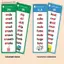 SRVN 60 Tờ Dụng Cụ Giảng Dạy Giáo Viên Montessori Phonics Danh Sách Từ Thẻ Tiếng Anh Xây Dựng Từ Vựng Học Flashcards.