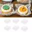 AA 10 / 50 Cái Trong Suốt PET Bento Hộp Đựng Bánh Tiramisu Món Tráng Miệng Dùng Một Lần Hộp Bánh Nhựa Tiệc Cưới Nhà Hàng Giáng Sinh VN