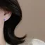 Series Bầu Trời Đầy Sao ~ Bông Tai Mini Xanh Niche Cao Cấp Phù Hợp Với Tính Khí Đơn Giản Bông Tai Aquamarine 6.16