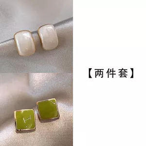 Hàn Quốc Nhỏ Sang Trọng Đơn Giản Bông Tai 2023 Nhẹ Sang Trọng Cao Cấp Bông Tai Retro Bông Tai Nữ 6.16