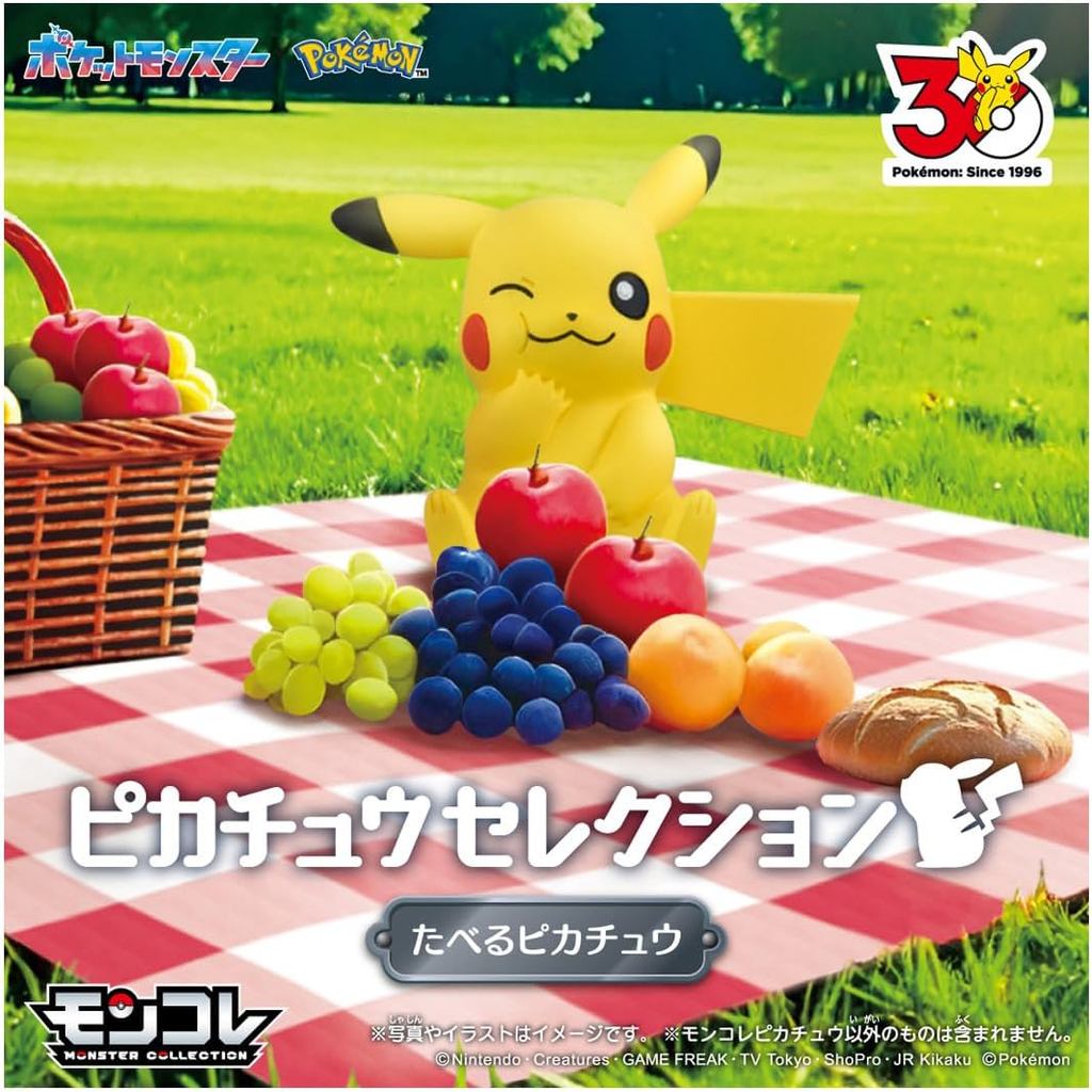 TAKARA TOMY Pokémon 30th Anniversary Moncolle Pikachu SelectionDirect From Japan