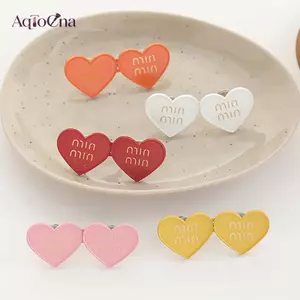 AqToCna 1 Cặp Hình Trái Tim Có Thể Điều Chỉnh Jean Thắt Lưng Bule Snap Quần Bule Extender Thay Thế Quần Jean Nút Đính Kèm Chân AqToCna