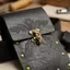Jfory Steampunk Túi thắt lưng Họa tiết dập nổi Túi thắt lưng có thể điều chỉnh Phụ kiện thời trang Retro