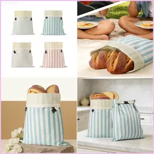 Large Bees Wax Bread Bag For Homemade Sourdough And Loaves Baking Accessories