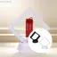 KIKIN 30 Miếng Vòng Cổ Và Bông Tai Hộp Đựng Nắp Trong Suốt Chắc Chắn PU Acrylic Xây Dựng
