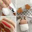 < Honeyba > Dây đeo sang trọng có thể điều chỉnh Túi hoạt hình Chien Ví dành cho nữ Túi đeo vai Fluffy Hen Túi xách cho bữa tiệc du lịch Đẹp