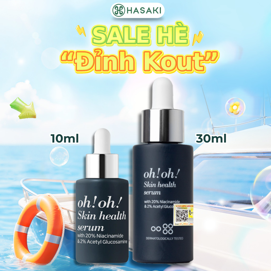 Serum oh!oh! Dưỡng Sáng Da, Giảm Thâm Nám 10ml