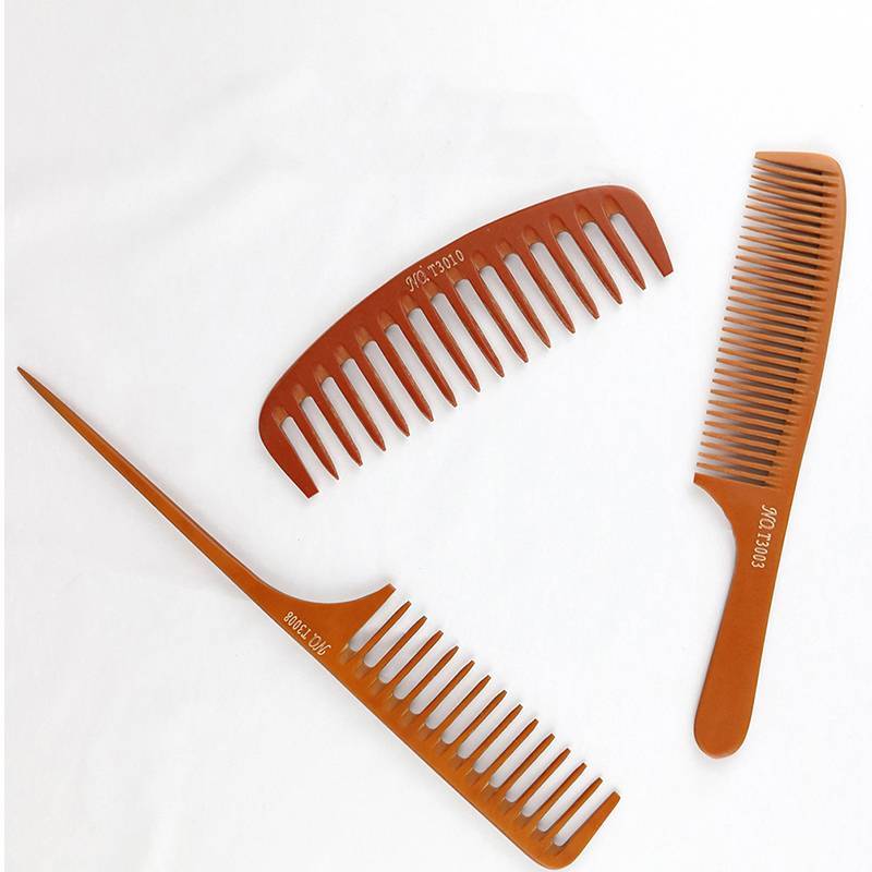 HFSHY 1 Lược Gỗ Salon Chống Tĩnh Điện Chống Dính Dụng Cụ Tạo Kiểu Chăm Sóc Tóc Phụ Kiện Cắt Tóc VN