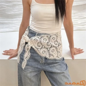 Khăn quàng cổ nữ Thắt lưng thanh lịch Khăn quàng cổ hình đầu rỗng