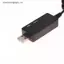 VFZ 1 Bộ DC 5V Sang 12V Cáp USB Tăng Cường Bộ Chuyển Đổi Dây Bước Cho Bộ Định Tuyến Wifi Modem Quạt 5.5 * 2.1mm WiFi Sang Cáp Kết Nối OTE