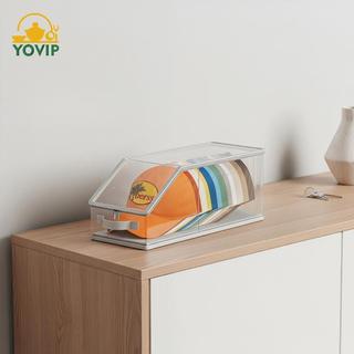 YOVIP Rõ Ràng Có Thể Gập Lại Mũ Bóng Chày Hộp Bảo Quản Staable Chống Bụi 12 Mũ Dung Tích Cho Tủ Quần Áo Tiết Kiệm Không Gian 1 VN