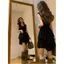 Mùa hè Retro Pháp Đen Không Tay Váy Đen Nhỏ Pure Desire Xếp Ly Bánh Ngắn Chữ A Váy Eo hẹp Ôm Hơn Nhìn Nhẹ nhàng Tính Khí Váy Hẹn Hò