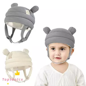 Mũ bảo hiểm bảo vệ dày TOPTOOLCX, Mũ bảo vệ đi bộ chống va chạm thoáng khí cho bé, Chất lượng cao Chống rơi Mềm bảo vệ đầu 360 đầu