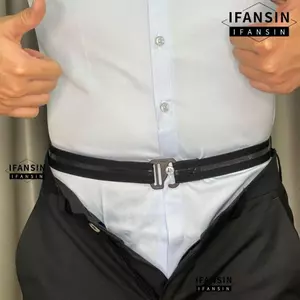 Dây thắt lưng IFASIN, Áo sơ mi Nylon Giữ tốt nhất chống nhăn, Thắt lưng đàn hồi chống trượt dành cho doanh nhân