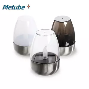 Đèn nến METUBE, Đèn thiết kế chống nước bằng thép không gỉ, Đèn LED hữu ích Đèn ngủ Nến không cháy Trang trí sân vườn ngoài trời