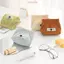 Túi đựng khăn trùm đầu ITRUMPET, Ví đựng tiền xu Mini mềm, Túi đựng mỹ phẩm màu trơn vải nhung dễ thương dành cho nữ