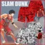 BH2 SLAM DUNK Quần Short Đi Biển Quần Rời Anime Jogger Cao Cấp Giữa Chiều Dài Thể Thao Thời Trang Sakuragi Kaede Quần Short