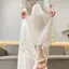 Quần ống rộng lưới có viền nữ mùa hè Phong cách mới co giãn eo cao mỏng hơn trông rộng hơn Váy thường ngày