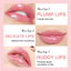 Trang Điểm GICYMANTY Clear Jelly Lipstick Nước Bóng Gương Thay Đổi Màu Sắc Lâu Dài Thay Đổi Nhiệt Độ Son Môi Ngọc Trai Lấp Lánh SNZ5