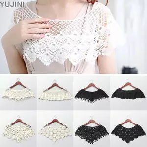 YUJUNI Khăn choàng Poncho Thời trang rỗng Phụ kiện nữ Móc đan mũi