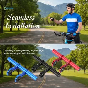 Tay Lái Xe Đạp 20 / 30cm Áo Braet Mở Rộng Xe Đạp Nhôm Mở Rộng Đèn Trước Braet Đường Xe Đạp Mở Rộng Ra Phần mới