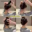 # HB # Kẹp móng vuốt tóc bánh Pancake phẳng chống trượt Lý tưởng cho lối sống năng động cao thể thao.