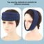 Yoo Blue Gel Băng đô trị liệu nóng lạnh Băng đô tái sử dụng Gel làm dịu Băng đô Thuốc hạ sốt lạnh nén đầu quấn cho Hea