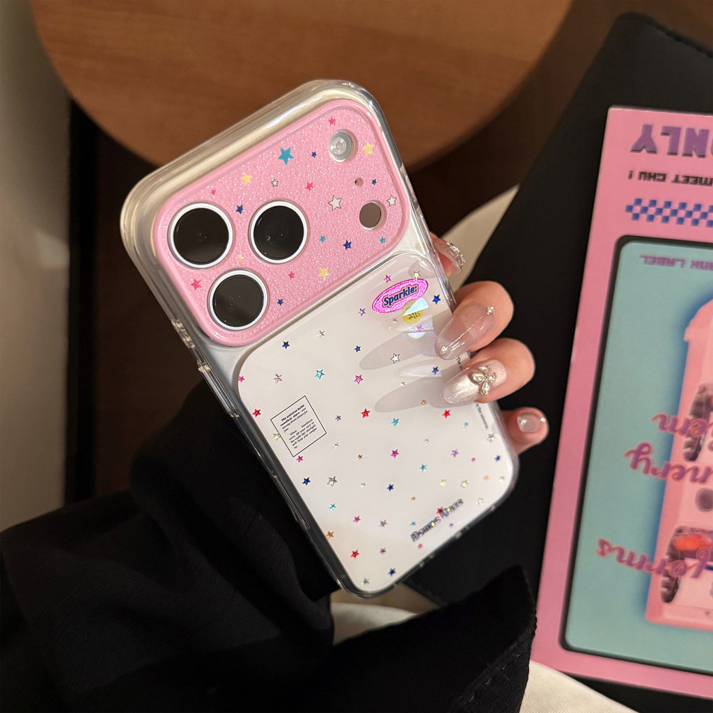 Ốp lưng iPhone họa tiết graffiti hình ngôi sao phong cách Mỹ phù hợp cho iPhone 17 Pro Max, iPhone 17, 16, 15, 14, iPhone 13, 12, 11, làm vỏ bảo vệ chống rơi. Y0ZD