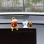 6 Cái / bộ Hoạt Hình Crayon Shin-Chan Nohara Shiro Chó Xe Điều Khiển Trung Tâm Trang Trí Xe Trang Trí Tự Động Trang Trí